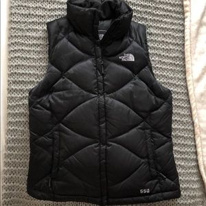 Northface Black Puffer Vest